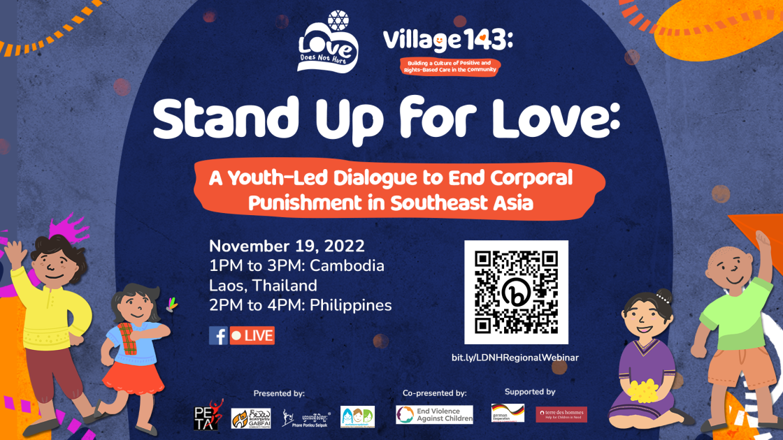 Stand Up For Love A Youth Led Dialogue To End Corporal Punishment In South East Asia End Violence